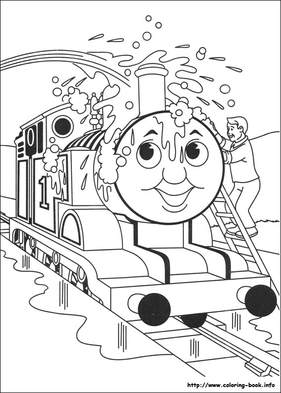 Thomas and Friends coloring picture