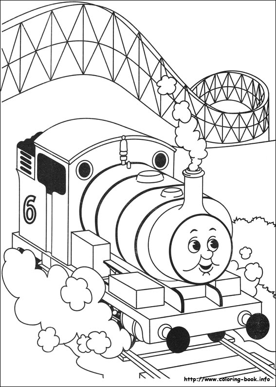 Thomas and Friends coloring picture