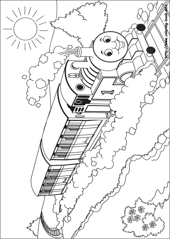 Thomas and Friends coloring picture