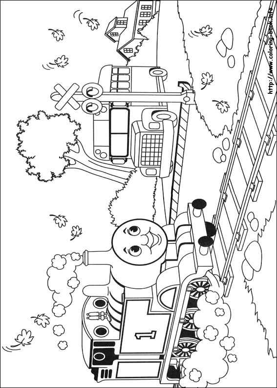 Thomas and Friends coloring picture