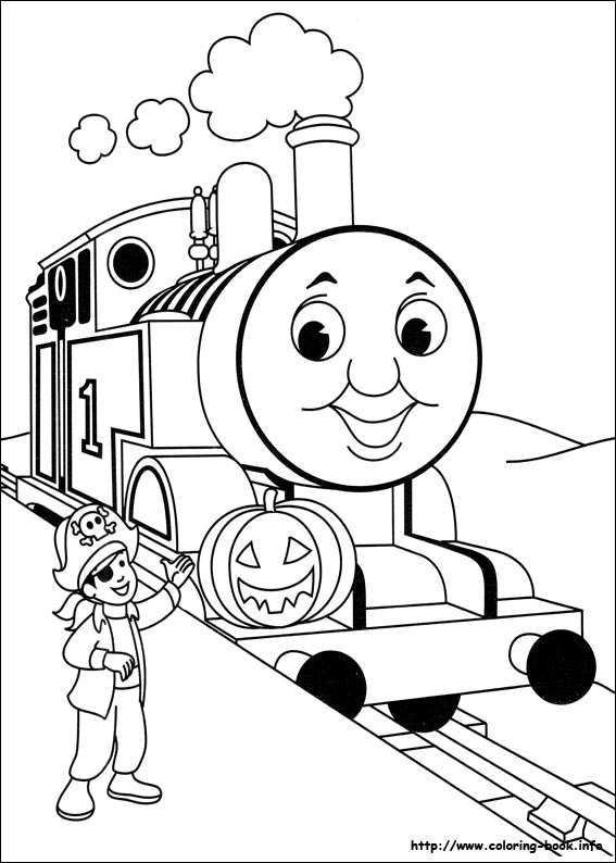 Thomas and Friends coloring picture