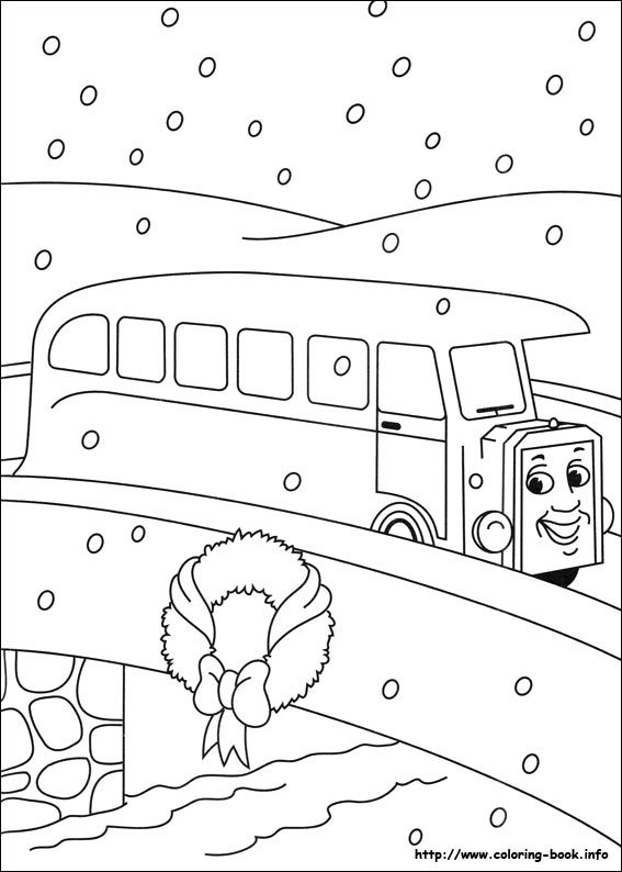 Thomas and Friends coloring picture