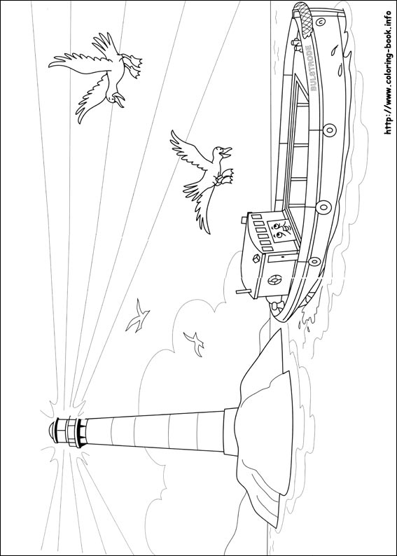 Thomas and Friends coloring picture