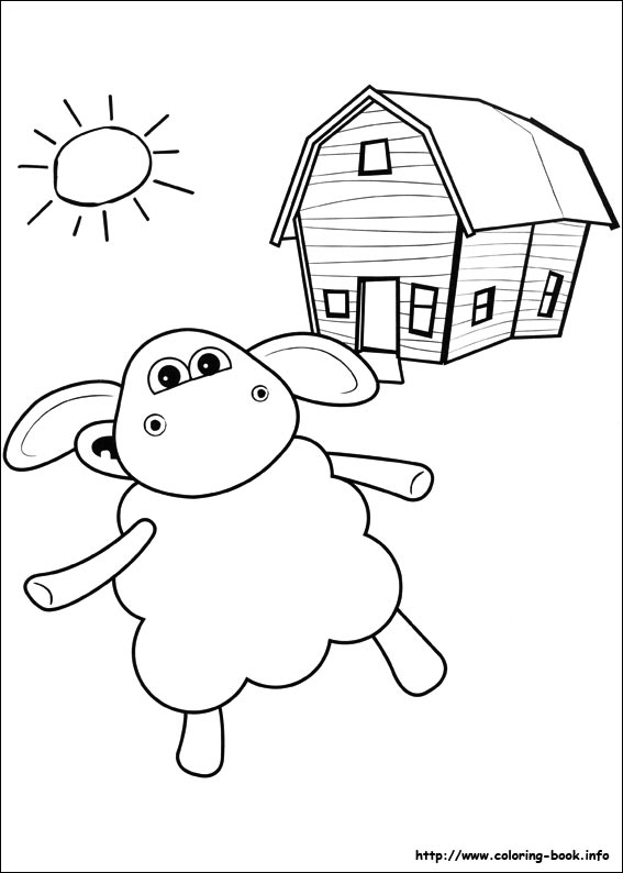 Timmy Time coloring picture