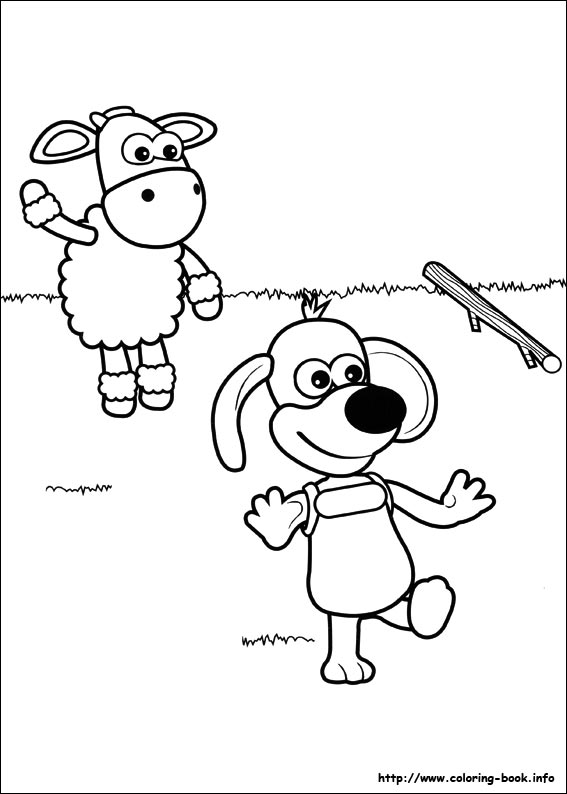 Timmy Time coloring picture