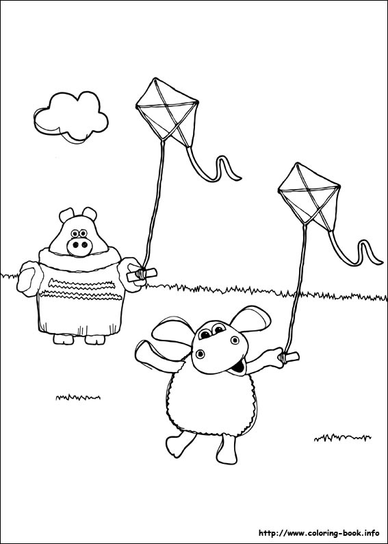 Timmy Time coloring picture