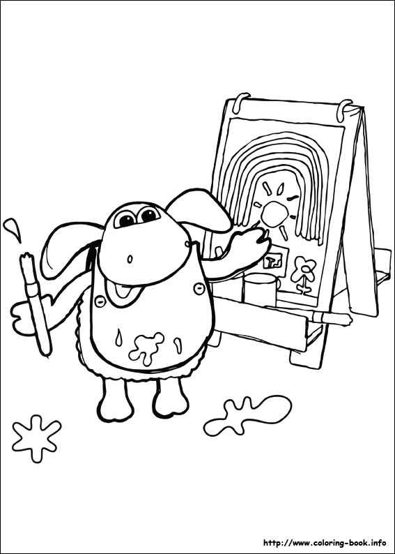 Timmy Time coloring picture