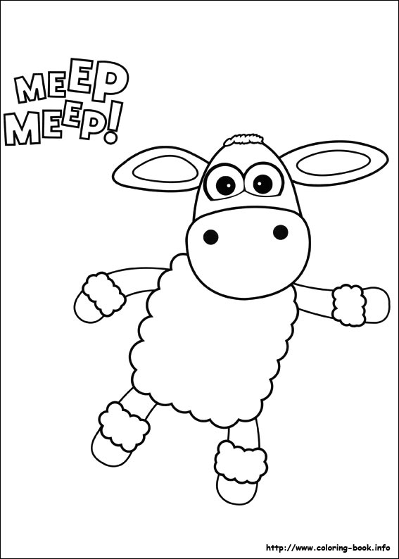 Timmy Time coloring picture