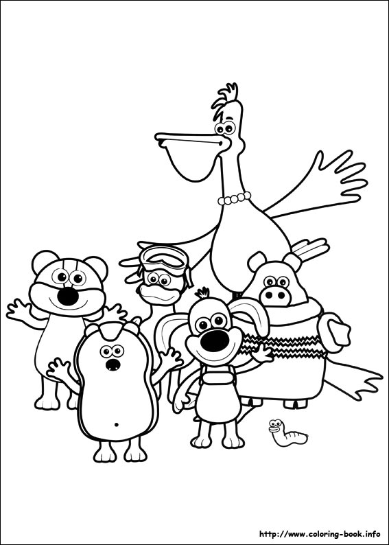 Timmy Time coloring picture