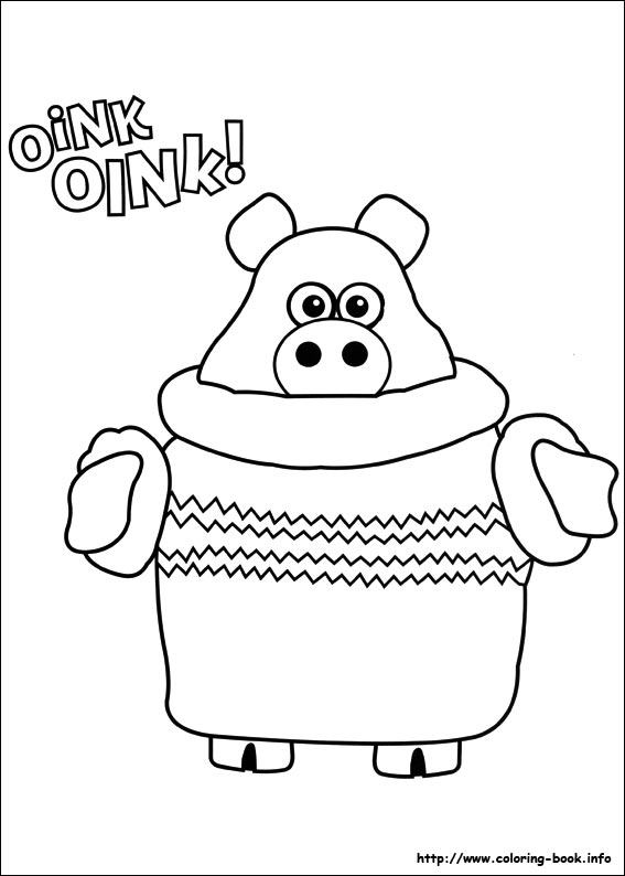 Timmy Time coloring picture