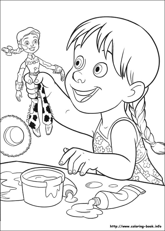 Toy Story 3 coloring picture