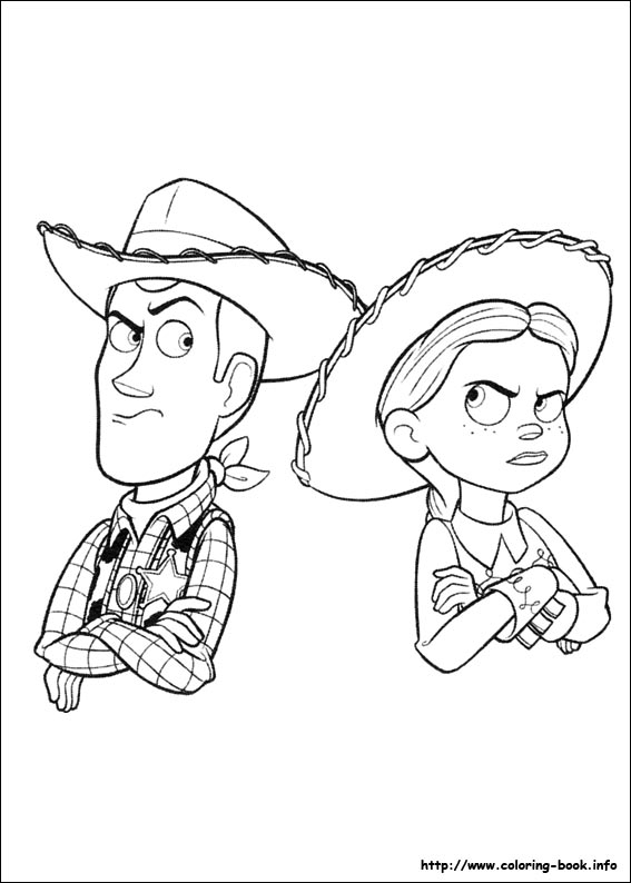 Toy Story 3 coloring picture