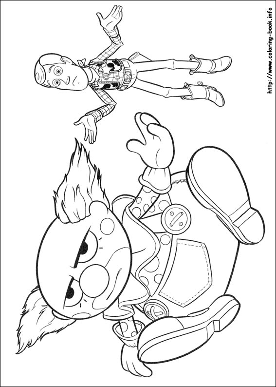 Toy Story 3 coloring picture