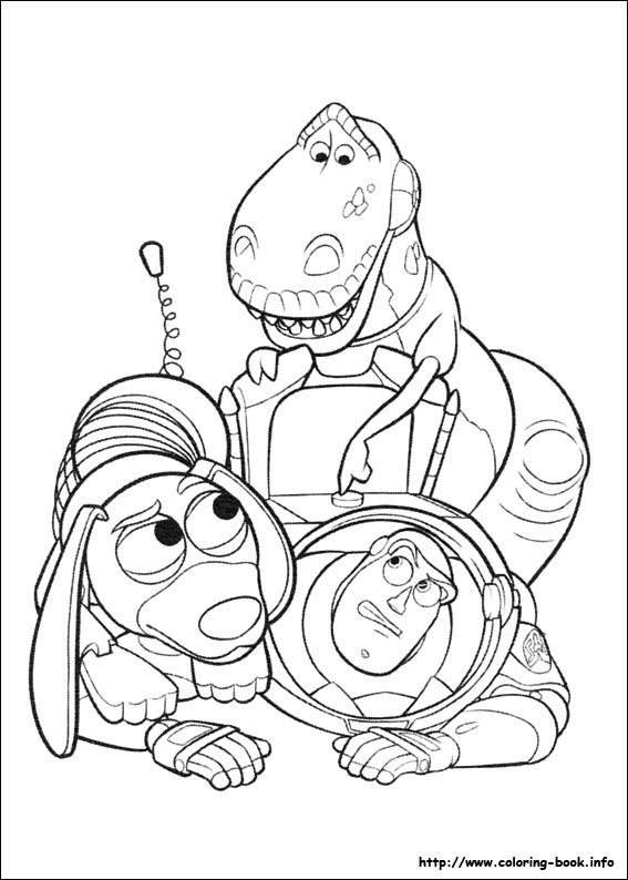 Toy Story 3 coloring picture