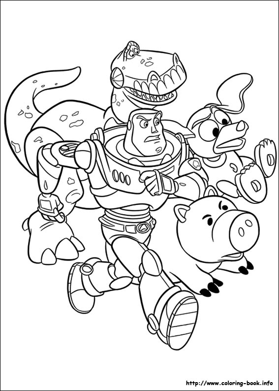 Toy Story 3 coloring picture