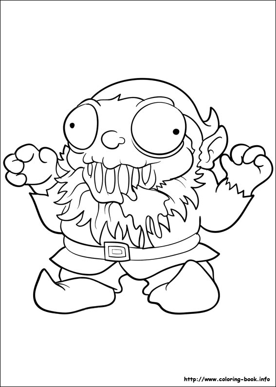 The Trash Pack coloring picture