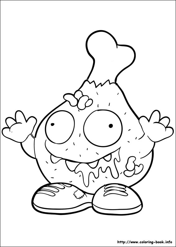 The Trash Pack coloring picture