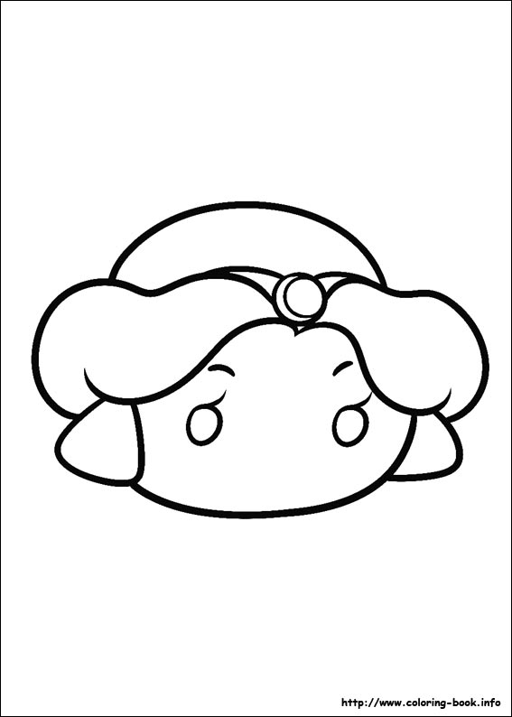 Tsum Tsum coloring picture