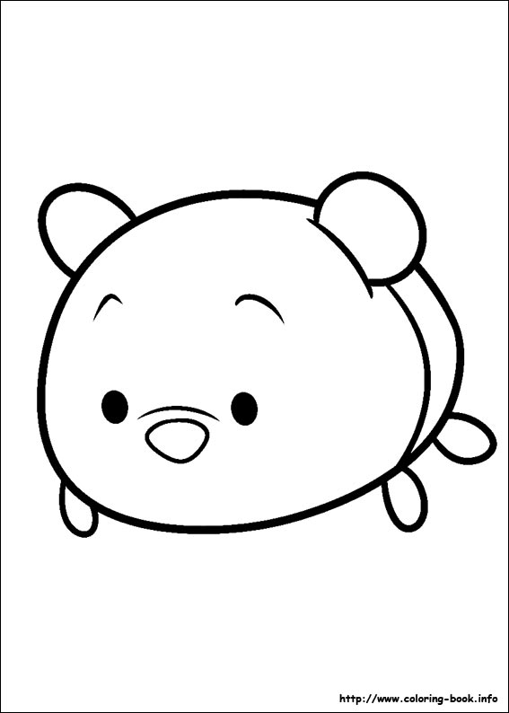 Tsum Tsum coloring picture