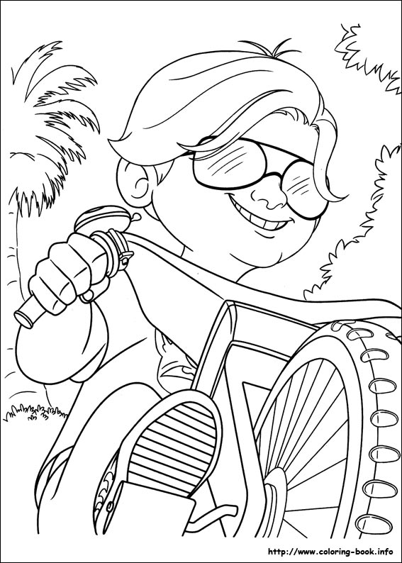 Turbo coloring picture