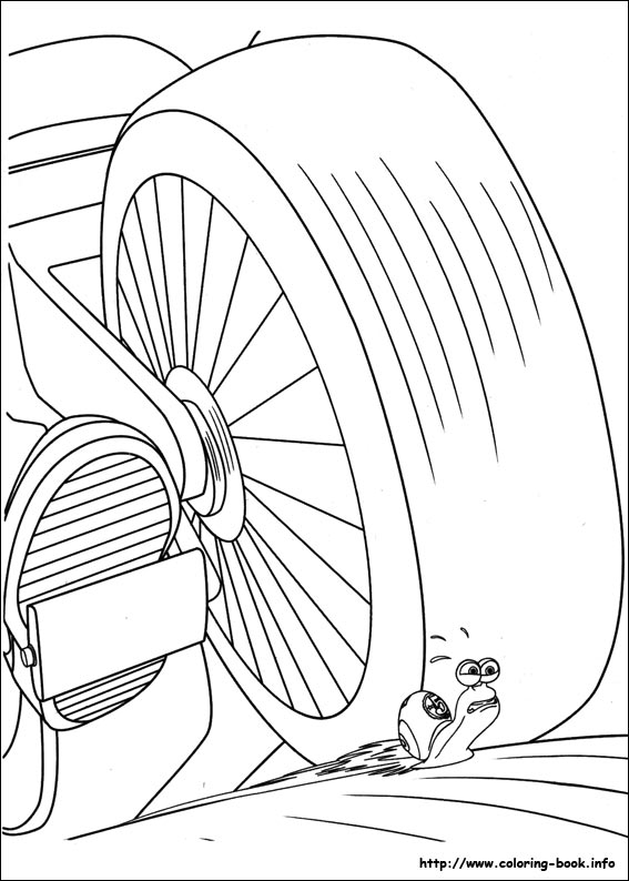 Turbo coloring picture