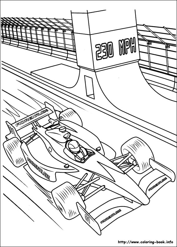 Turbo coloring picture