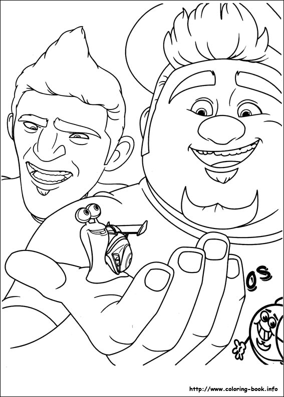 Turbo coloring picture