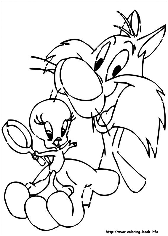 Tweety coloring picture