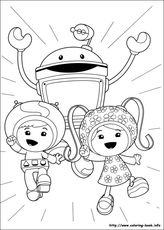 Umizoomi coloring picture