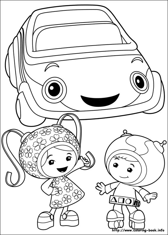 Umizoomi coloring picture