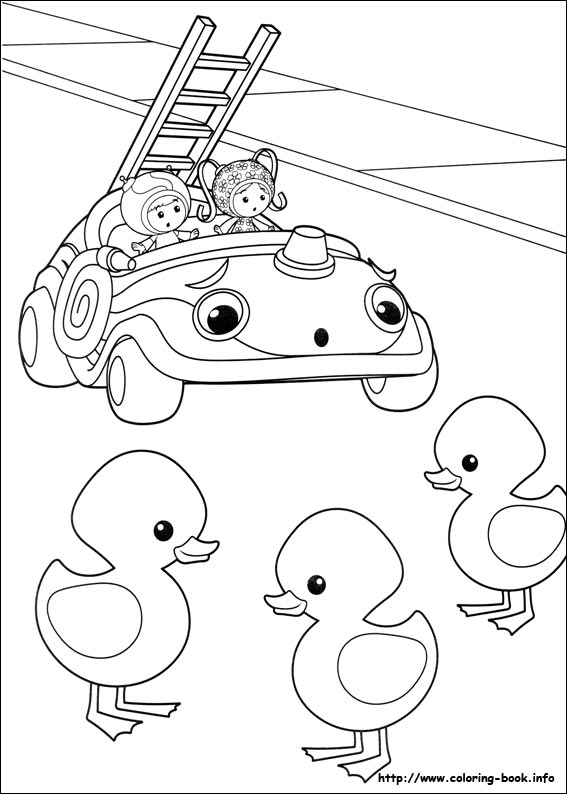 Umizoomi coloring picture