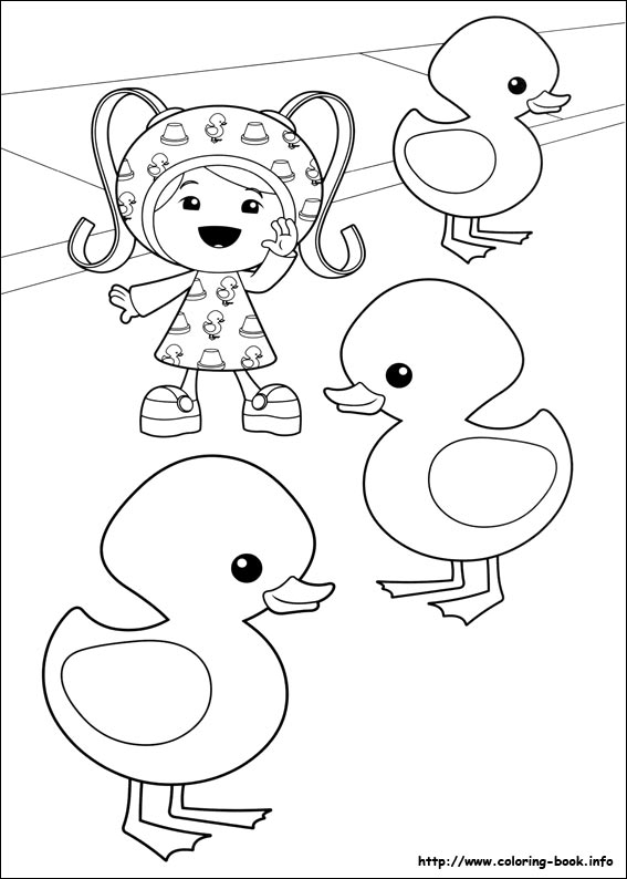 Umizoomi coloring picture