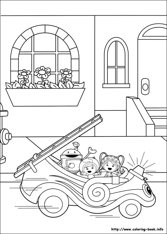 Umizoomi coloring picture