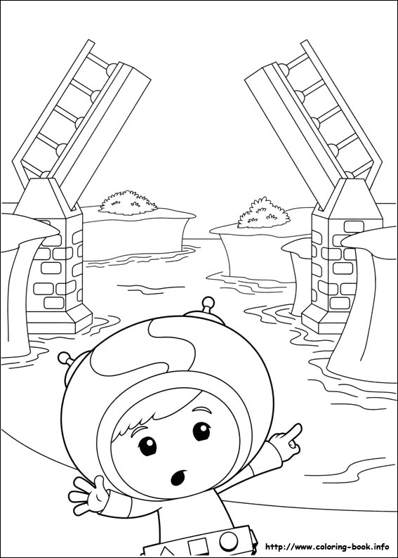 Umizoomi coloring picture