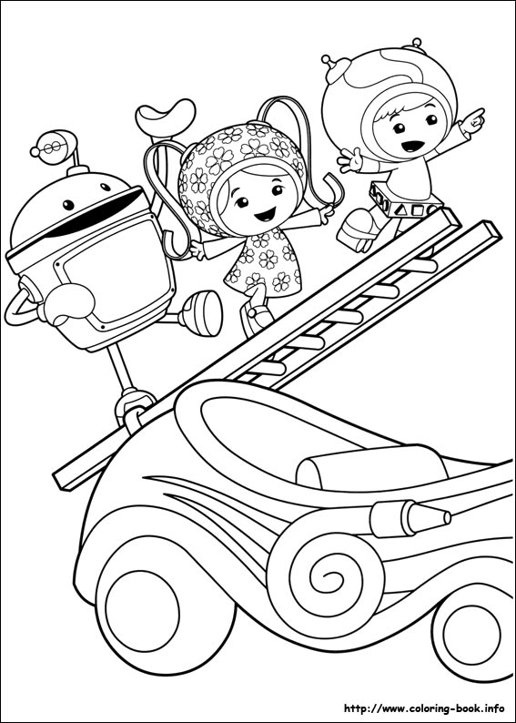 Umizoomi coloring picture