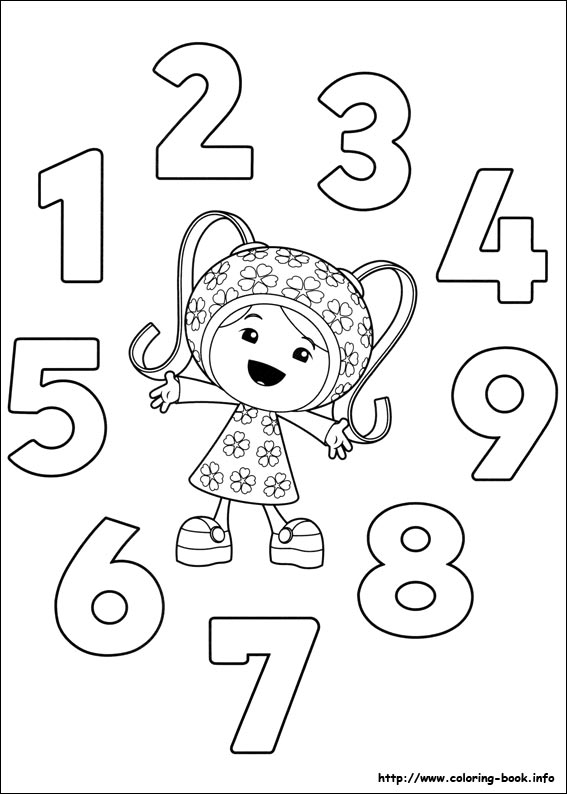 Umizoomi coloring picture