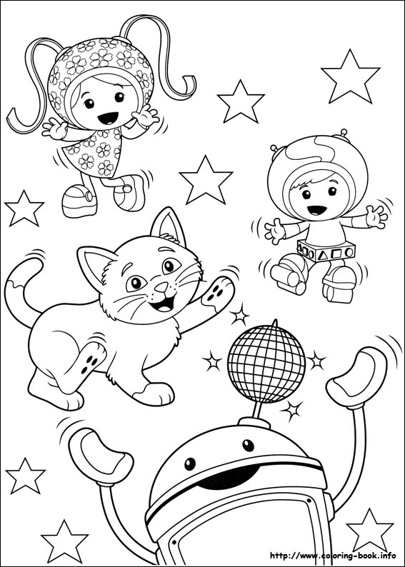 Umizoomi coloring picture