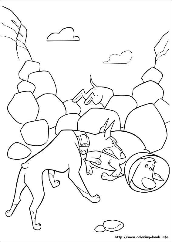 Up coloring picture