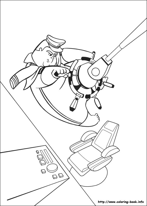 Wall-E coloring picture