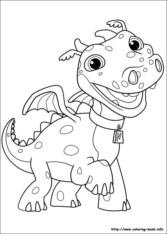 Wallykazam coloring picture