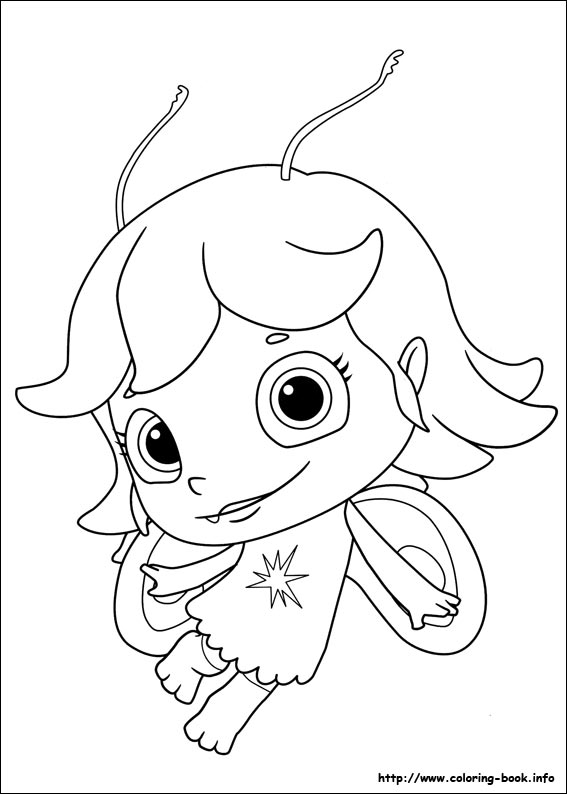 Wallykazam coloring picture