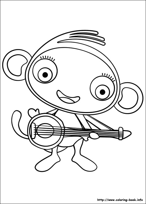 Waybuloo coloring picture