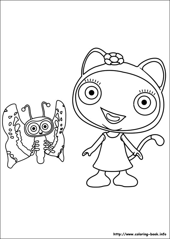 Waybuloo coloring picture