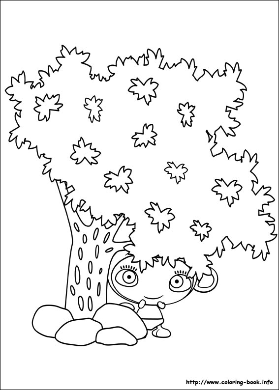 Waybuloo coloring picture