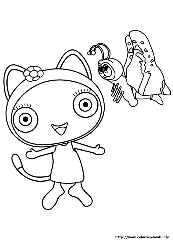 Waybuloo coloring picture