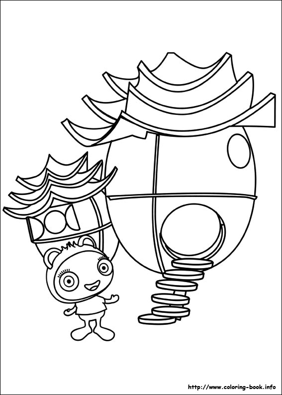 Waybuloo coloring picture