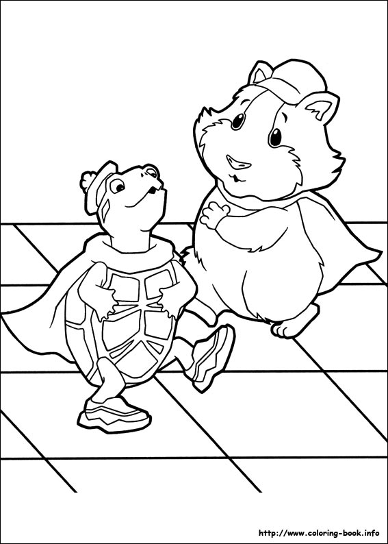 Wonder Pets coloring picture