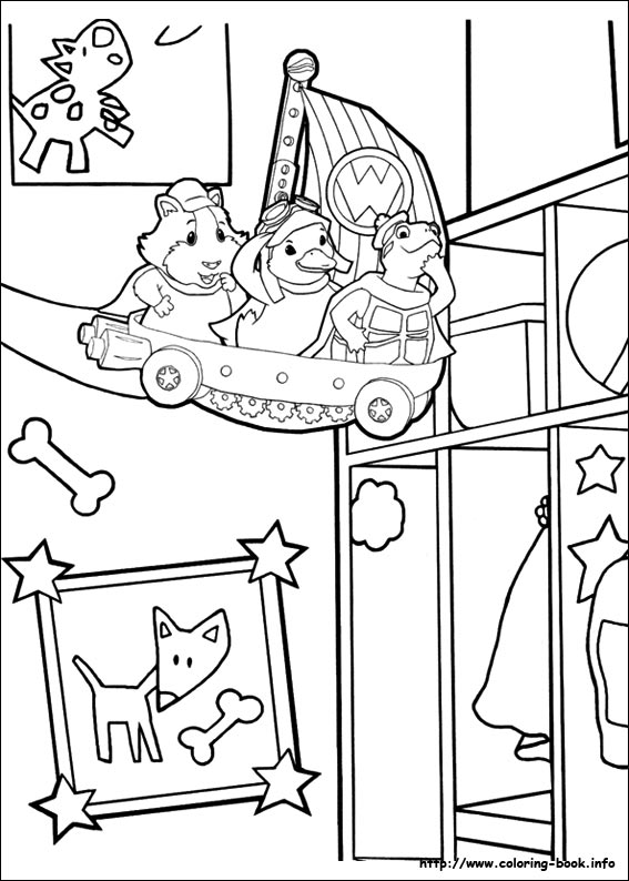 Wonder Pets coloring picture