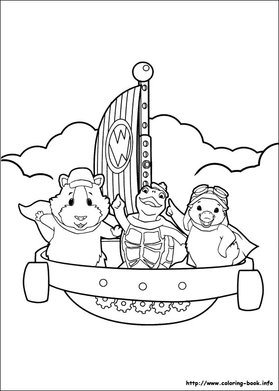 Wonder Pets coloring picture