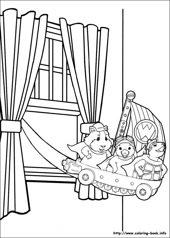 Wonder Pets coloring picture